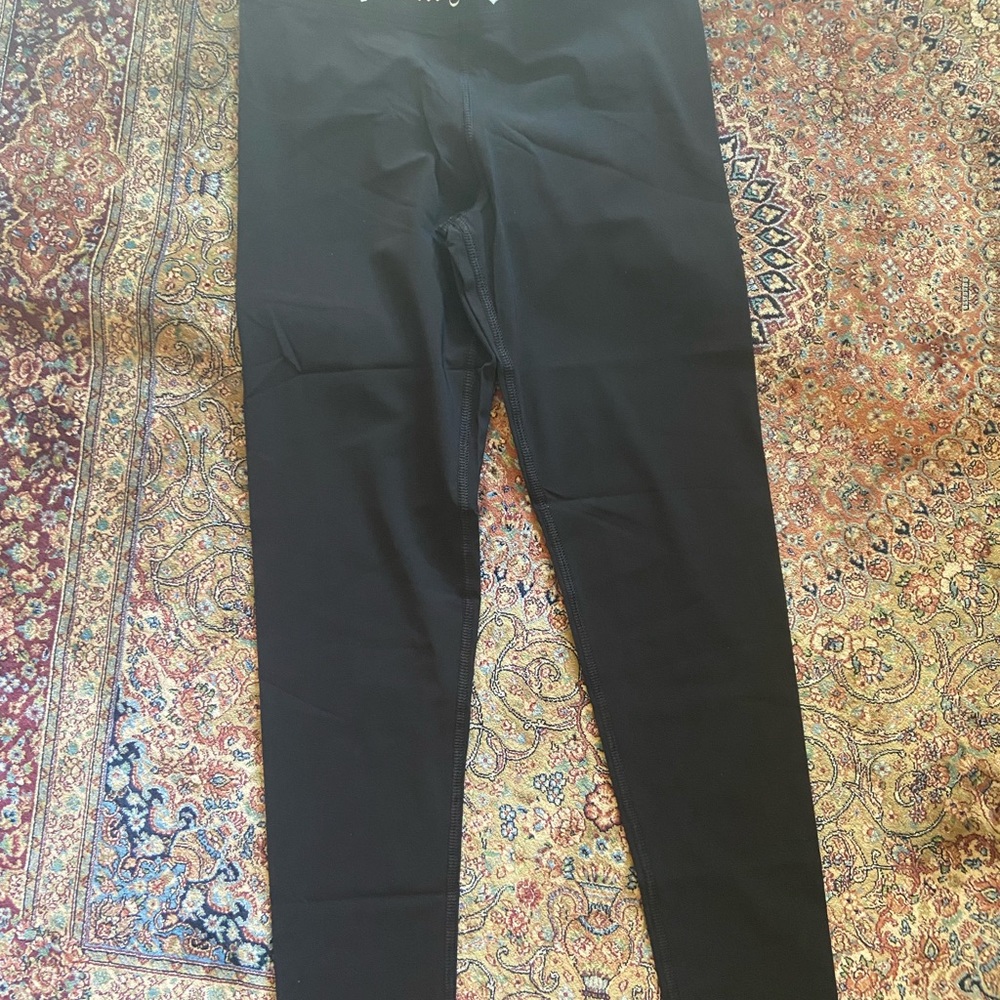NWT Palm Angels Black Classic Logo Leggings Small